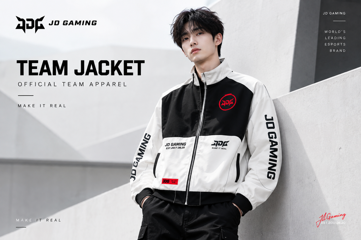 2026 JDG Team Jacket (Dragon Logo)